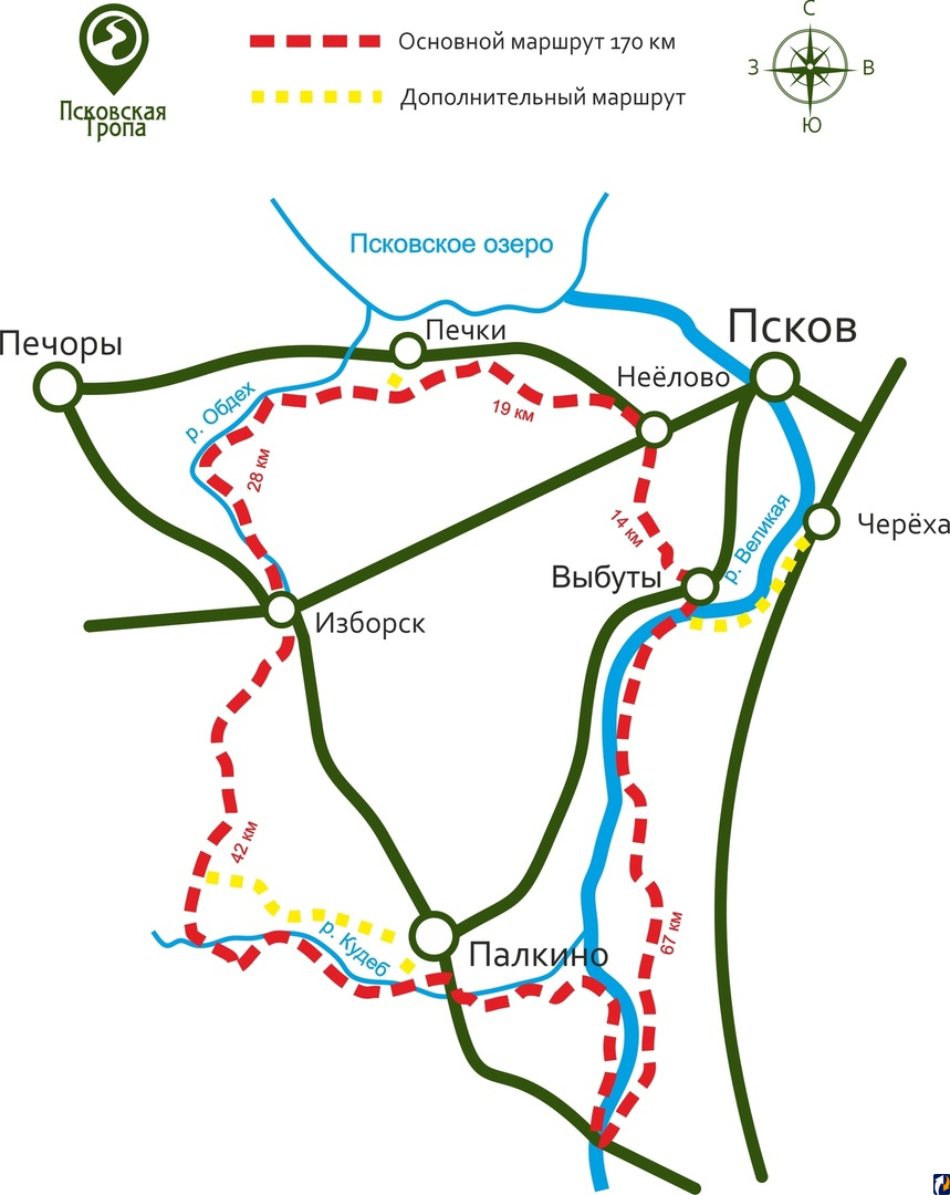 Пешком и на велосипеде: что такое «Псковская тропа» : Центр Деловой  Информации. Бизнес-новости Пскова и области. / ЦДИ.